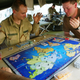 Soldiers playing Risk